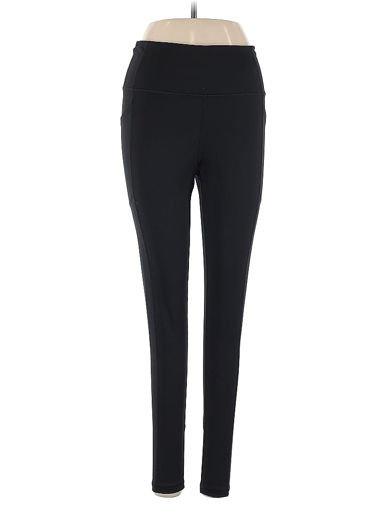 Victoria's Secret Solid Black Active Pants Size 8 - photo 1