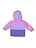 REI 100% Nylon Color Block Purple Snow Jacket 9-12 MO / 12 MO - photo 2