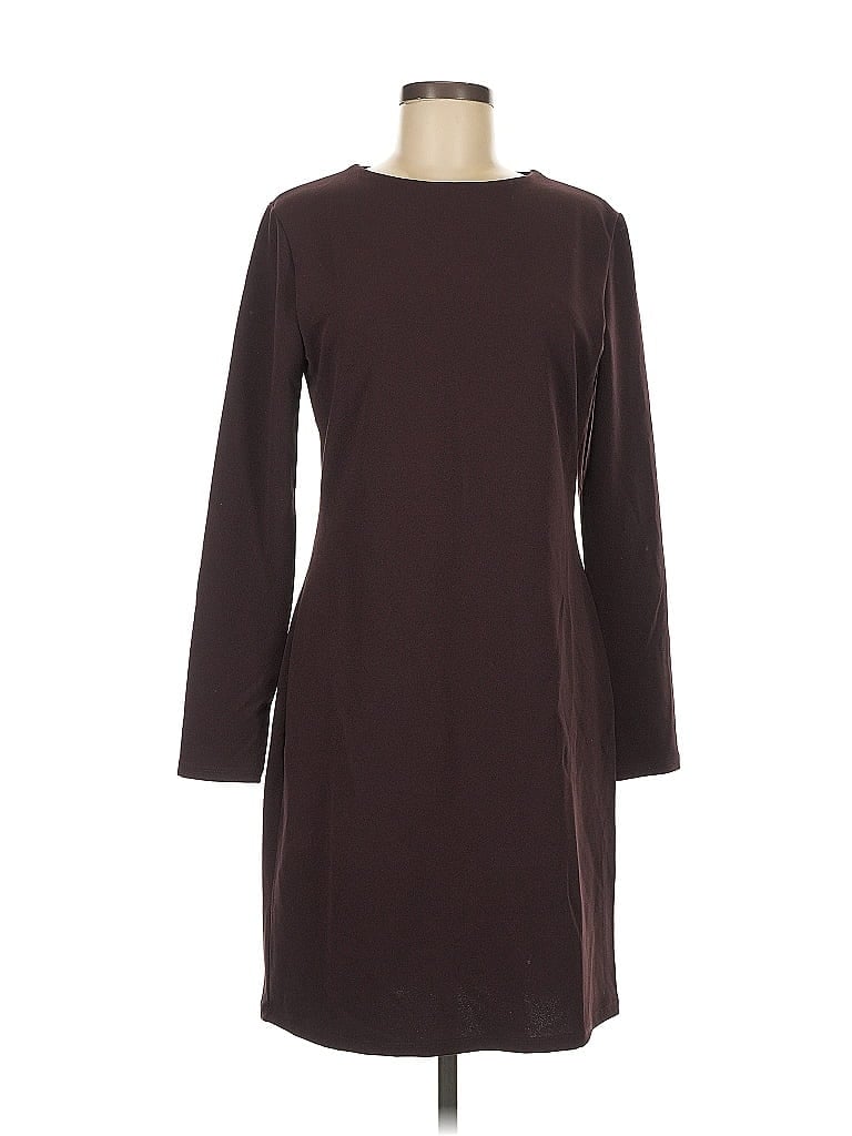 Pre-owned H&m Casual Dress In Brown