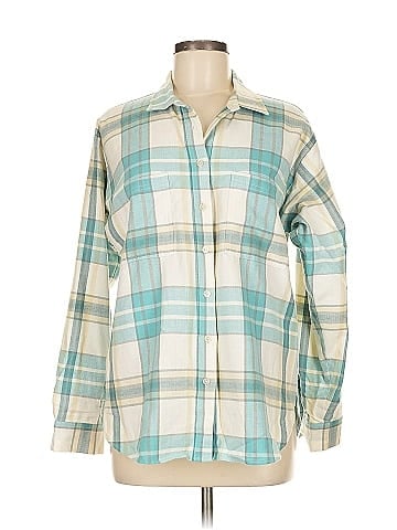 Ann Taylor LOFT Long Sleeve Button-Down Shirt (view 1)