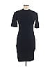 American Apparel Solid Black Casual Dress Size M - photo 1