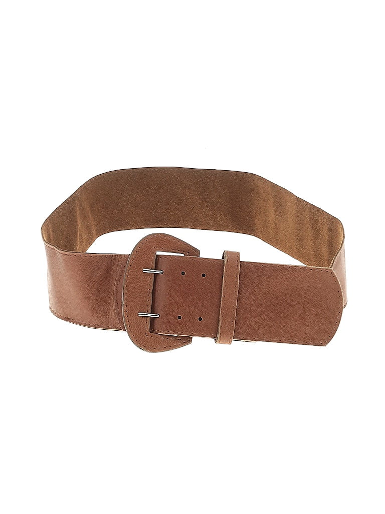 Rory Beca Brown Leather Belt Size L - photo 1
