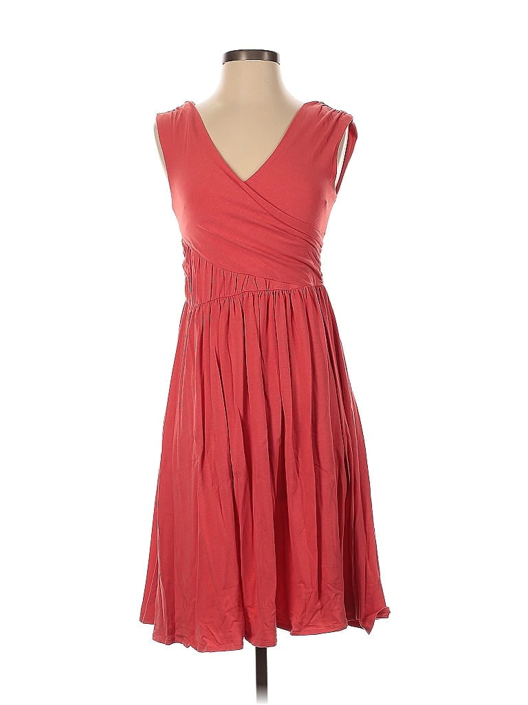 Pre-owned Garnet Hill Cocktail Dress In Red