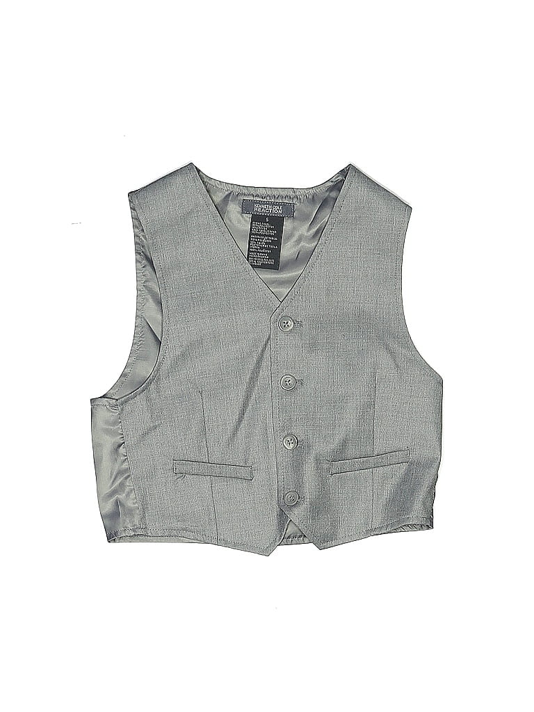 KENNETH COLE REACTION Pre-owned Kids' Vest In Gray