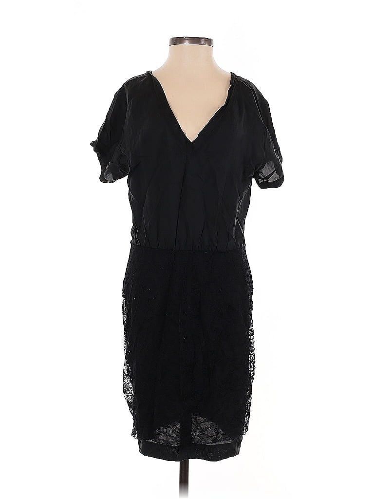 Pre-owned Theory Cocktail Dress In Black