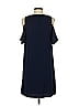 Sugar Lips 100% Polyester Solid Blue Casual Dress Size S - photo 2