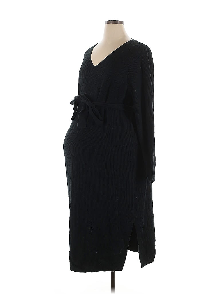 Gap - Maternity Black Casual Dress Size XXL - photo 1