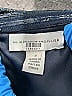 ML Monique Lhuillier 100% Polyester Metallic Black Silver Cocktail Dress Size 2 - photo 6