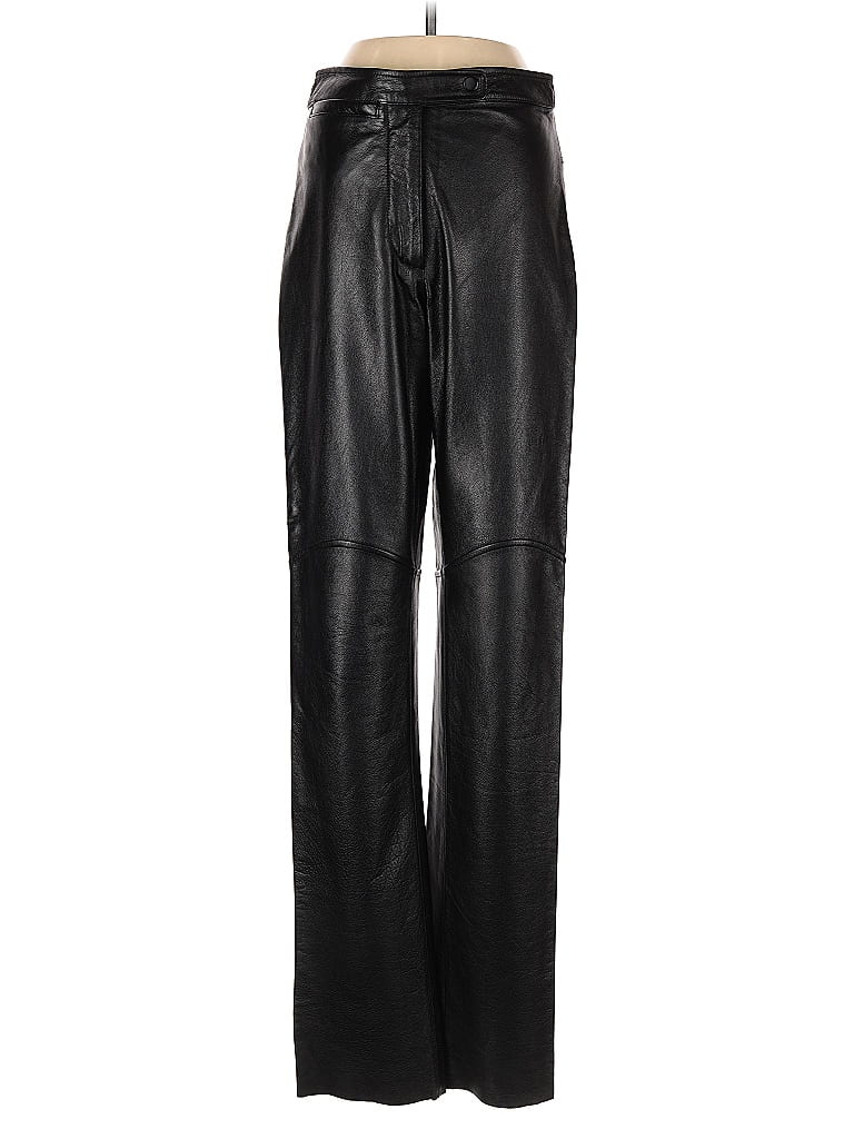 Wilsons Straight Leg Leather Pants Size 4