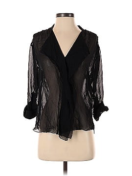 Alberto Makali 3/4 Sleeve Silk Top