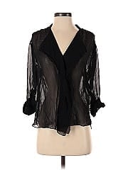 Alberto Makali 3/4 Sleeve Silk Top