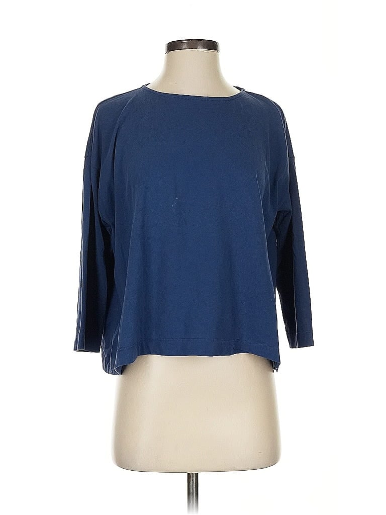 Pre-owned Kondi 3/4 Sleeve T-shirt In Blue