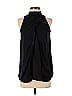 LUXE DELUXE 100% Polyester Black Sleeveless Blouse Size 2 - photo 1