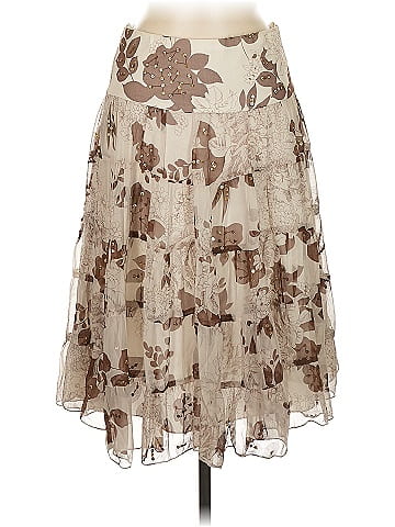 Monkey Wear Silk Skirt (view 1)