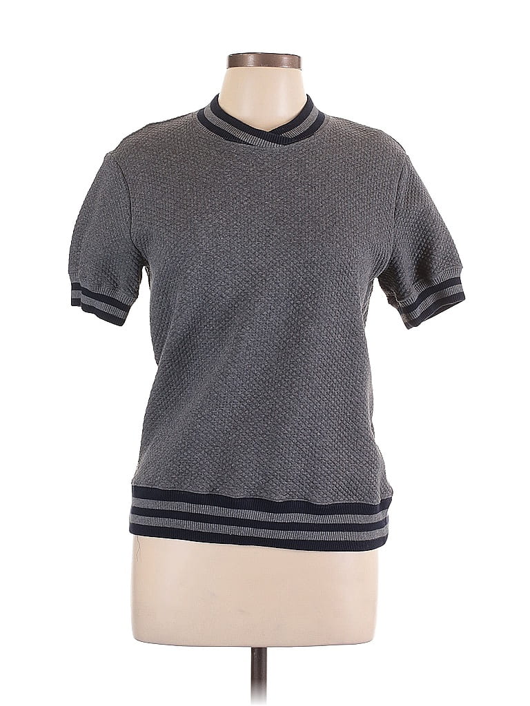 Lacoste Gray Pullover Sweater Size EU 42 / US 12 - photo 1