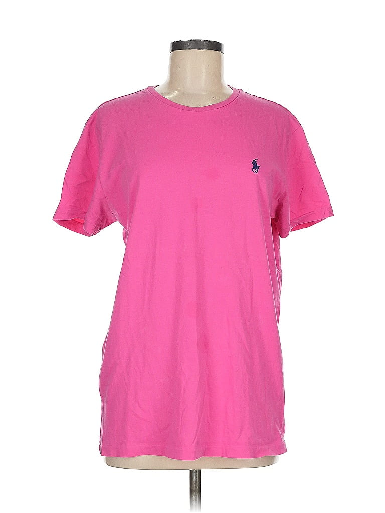 Polo by Ralph Lauren 100% Cotton Pink Short Sleeve T-Shirt Size M - photo 1
