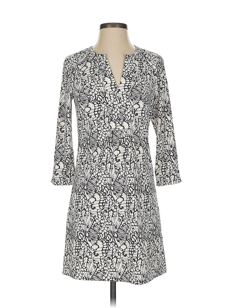 Pre-owned Ellie Kai Casual Dress In Gray