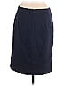 Ann Taylor LOFT Solid Blue Formal Skirt Size 10 - photo 2