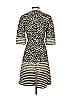 Preen by Thornton Bregazzi 100% Polyester Animal Print Gold Casual Dress Size XS - photo 2