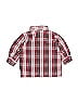 Holiday Editions Plaid Red Long Sleeve Button-Down Shirt Size 6-9 mo - photo 2
