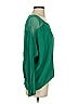 Ramy Brook Green Long Sleeve Silk Top Size XS - photo 4