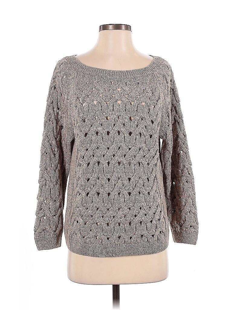 SWEATER DESIGNER by LAFAYETTE 148 in GREY, Size:M