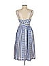 Lush Checkered-gingham Blue Casual Dress Size S - photo 2
