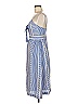 Lush Checkered-gingham Blue Casual Dress Size S - photo 5