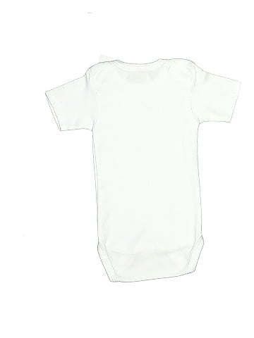 Laughing Giraffe Short Sleeve Onesie (view 2)