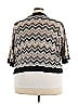 Lane Bryant Outlet 100% Acrylic Chevron-herringbone Black Cardigan Size 26 - photo 2