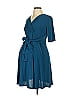 Hello Miz Teal Casual Dress Size L - photo 1