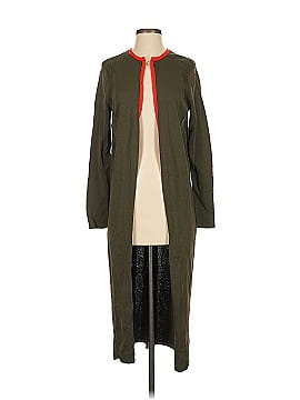 New York & retailer Co Eva Mendes Metallic Duster Cardigan, M