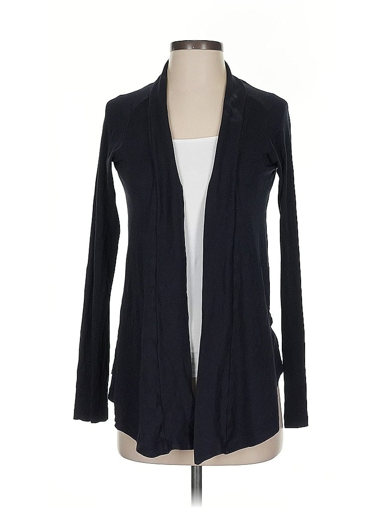 Pre-owned Splendid Cardigan Sweater In Black