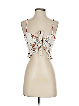 Olivaceous Sleeveless Blouse