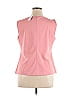 Ann Taylor Factory Pink Sleeveless Blouse Size XL - photo 2