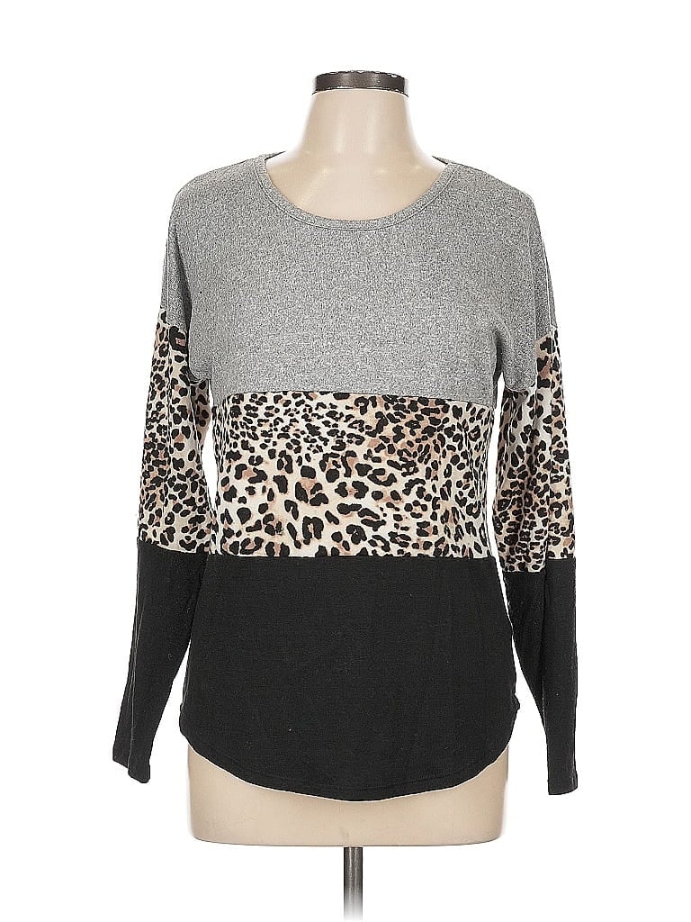 Pre-owned No Boundaries Pullover Sweater In Gray