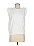 Sundry White Sleeveless T-Shirt Size M - photo 1