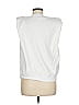 Sundry White Sleeveless T-Shirt Size M - photo 2