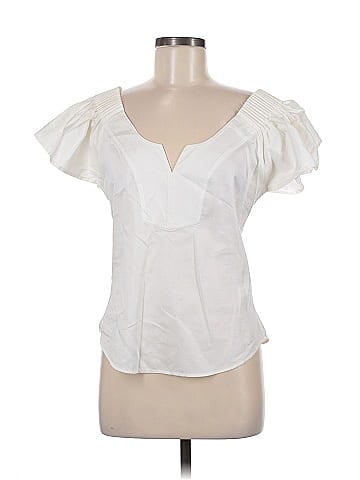 Diane von Furstenberg Short Sleeve Blouse (view 1)