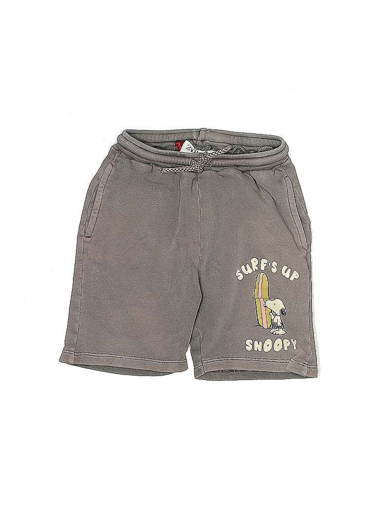Zara Graphic Gray Shorts Size 9-12 mo - photo 1