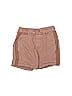 Zara Solid Tan Pink Khaki Shorts Size 3 - photo 1