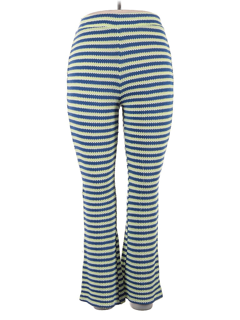 Pre-owned Double Zero Casual Pants In Blue