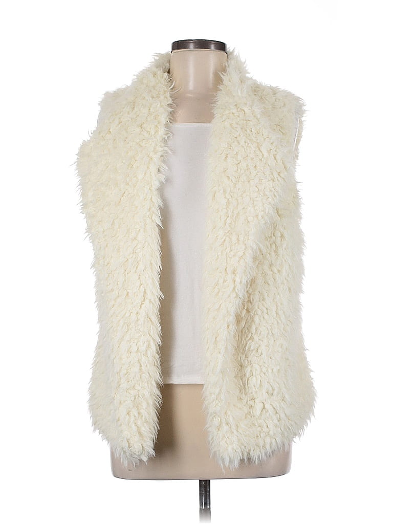 IVORY FUR VEST