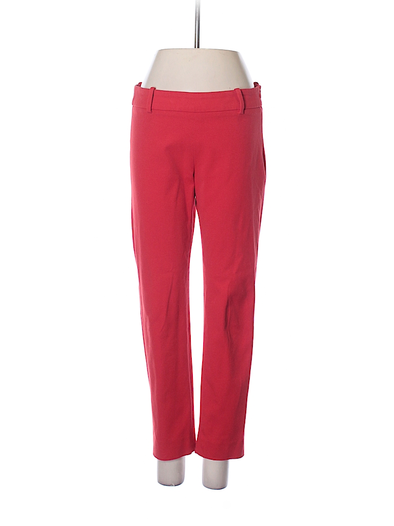 Cynthia Rowley TJX Solid Red Casual Pants Size 4 - 81% off | thredUP