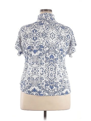 Big Dart Short Sleeve Blouse (view 2)