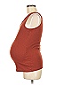 Gap - Maternity 100% Cotton Brown Burgundy Tank Top Size M - photo 5