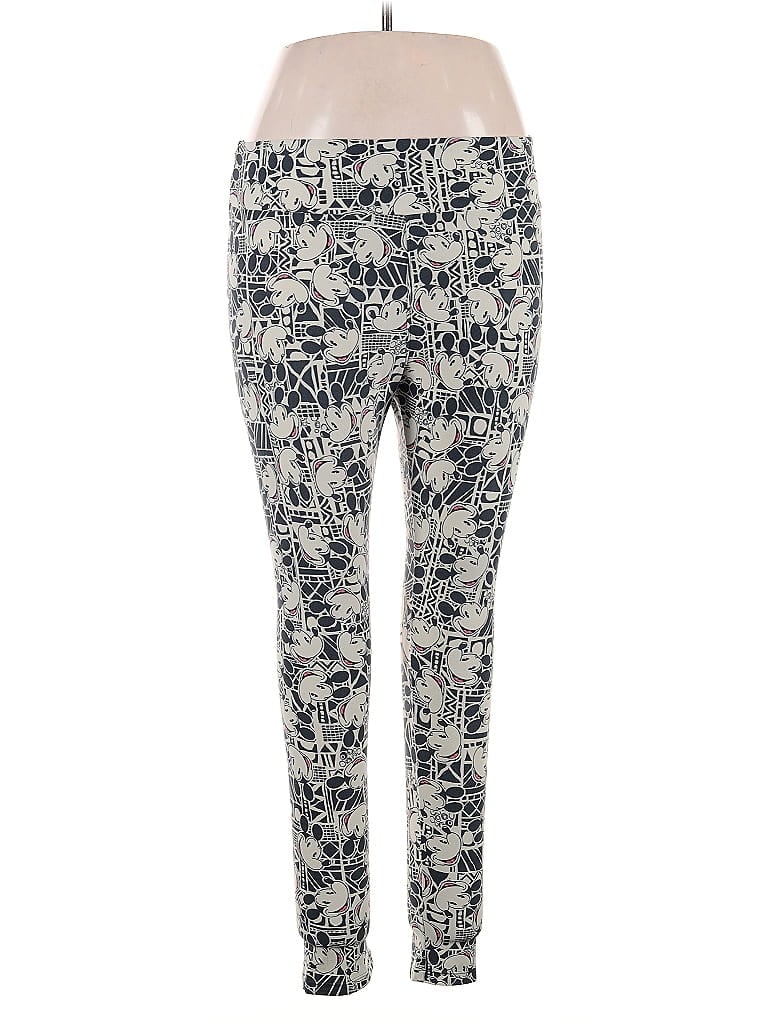 Pre-owned Lularoe Active Pants In Gray