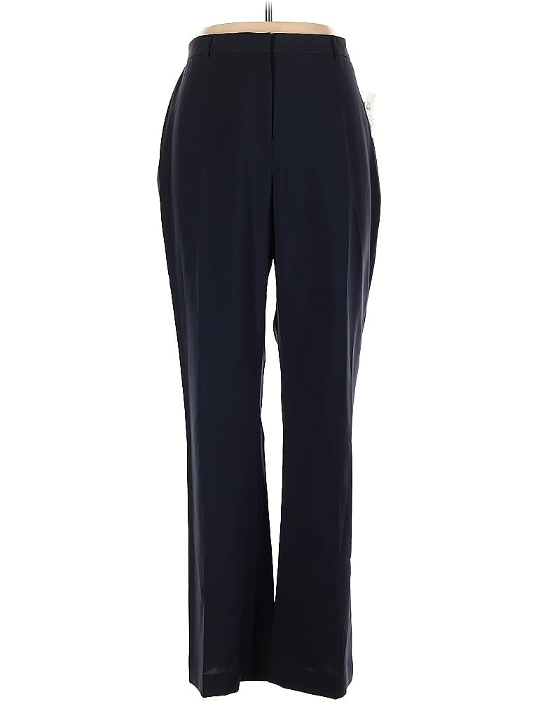 Judy's Group Inc 100% Polyester Blue Dress Pants Size 12 - photo 1