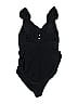 A Pea in the Pod Solid Black One Piece Swimsuit Size M - photo 1
