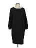 Max Studio Solid Black Casual Dress Size S - photo 1
